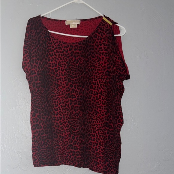 Michael Kors Black and Red Sleeveless Tank Top 25 - Picture 1 of 7